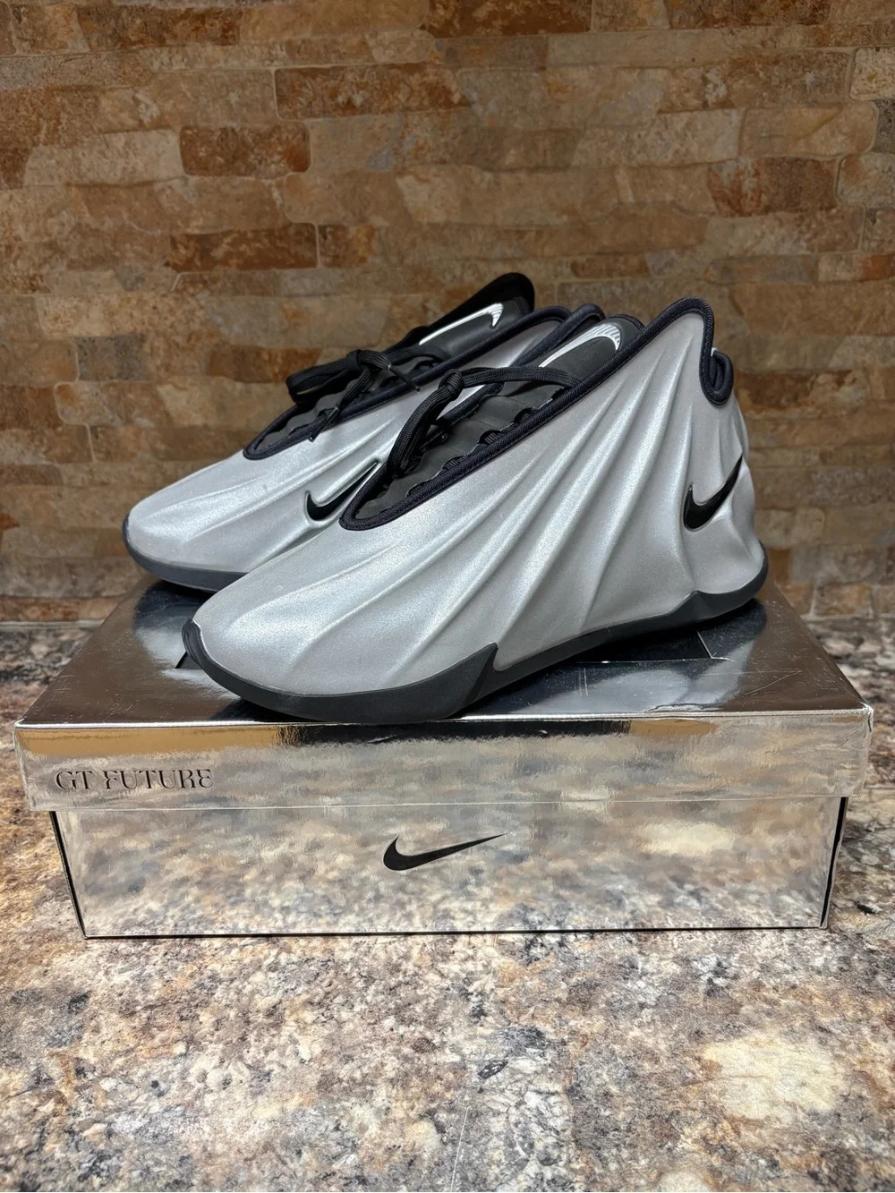 Nike GT Future Metallic Silver FZ5590-002 Size 8.5